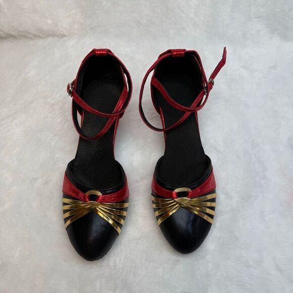 No Brand Shoes - Women's Red Dance High Heel Shoes Size 37 Without Box